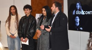 Inauguração da Exposição “ÓDIOCONTRAÓDIO” na Biblioteca Municipal Bento de Jesus Caraça